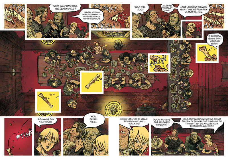 Illustration for article titled Image Comics’ Beowulf delivers a brutal, enchanting take on the mythical hero